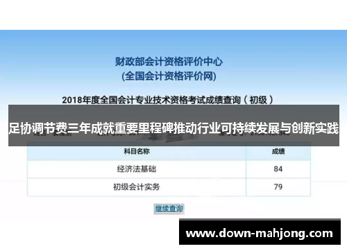 足协调节费三年成就重要里程碑推动行业可持续发展与创新实践 足协调节费三年成就重要里程碑推动行业可持续发展与创新实践
